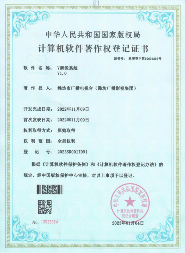 V新派系统